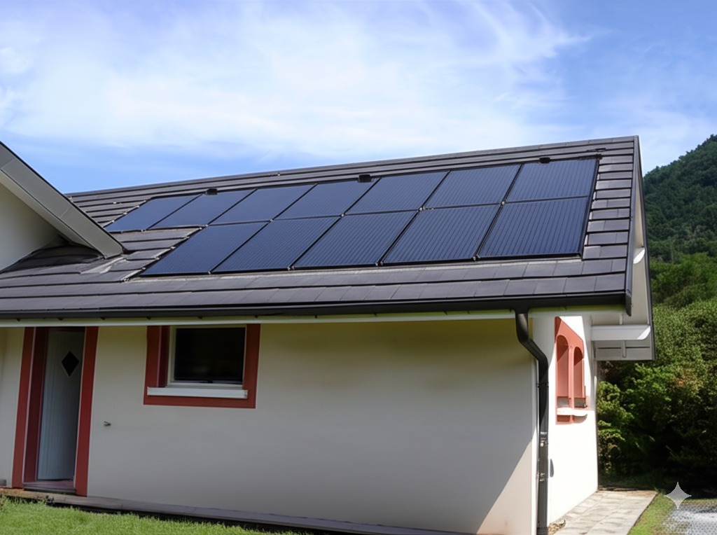 maison panneau photovoltaique clean 2